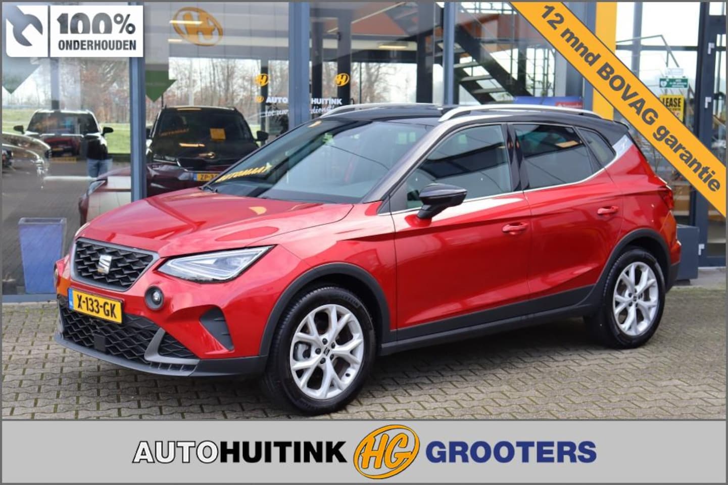 SEAT Arona - 1.0 TSI 110 pk DSG FR Business - LED - Navi/Applecarplay/Android - AutoWereld.nl