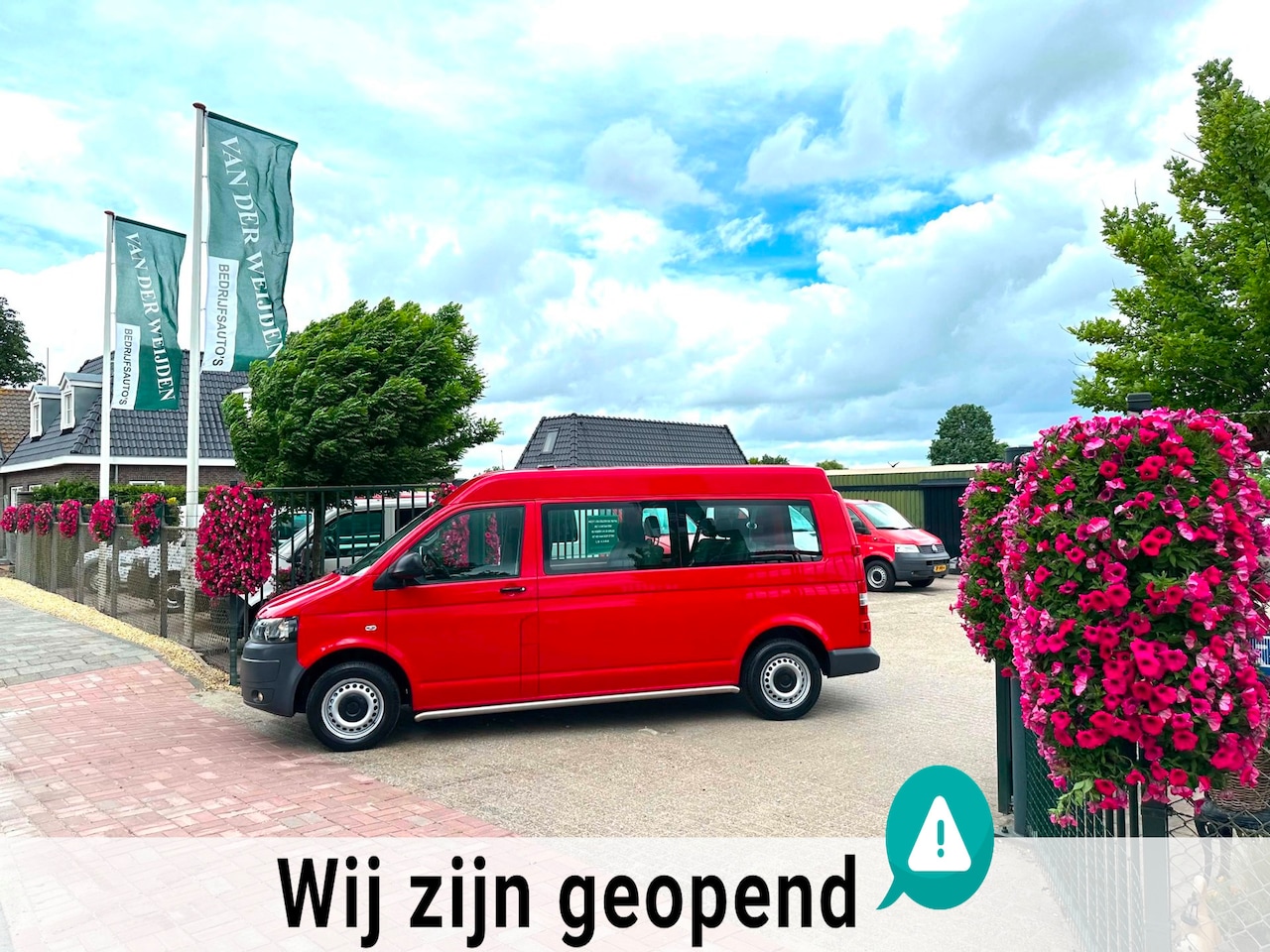 Volkswagen Transporter Kombi - 2.0 TDI L2H2 9 Persoons Automaat Marge 140 PK - AutoWereld.nl