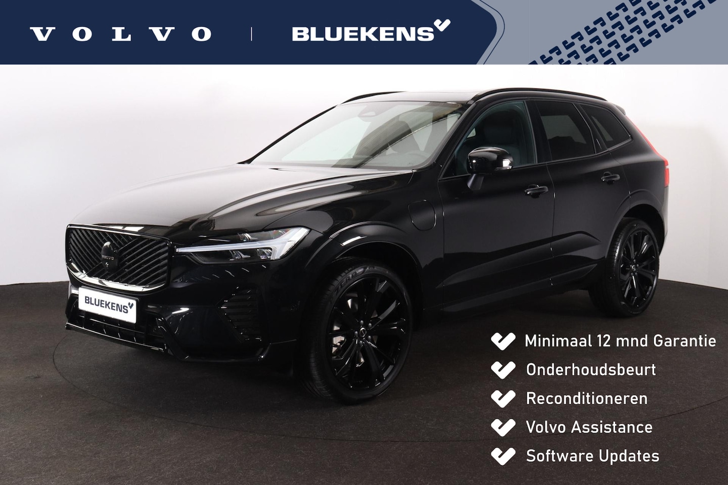 Volvo XC60 - T6 Recharge AWD Plus Black Edition - Panorama/schuifdak - IntelliSafe Assist & Surround - - AutoWereld.nl
