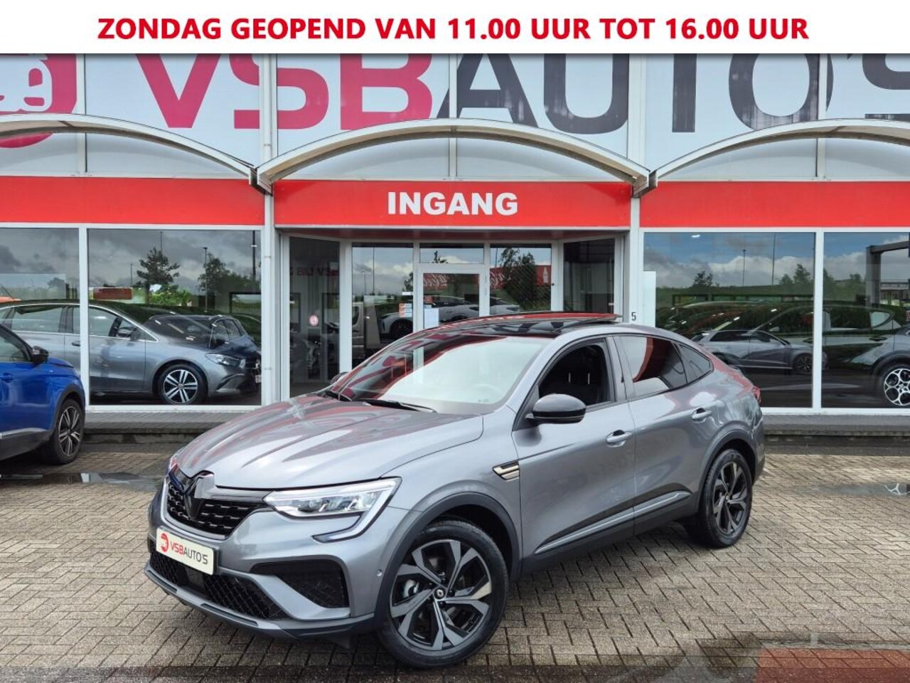 Renault Arkana - 1.6 E-TECH AUT. ENGINEERED PANO-DAK NAVI CAMERA CARPLAY AIRCO LMV PDC - AutoWereld.nl