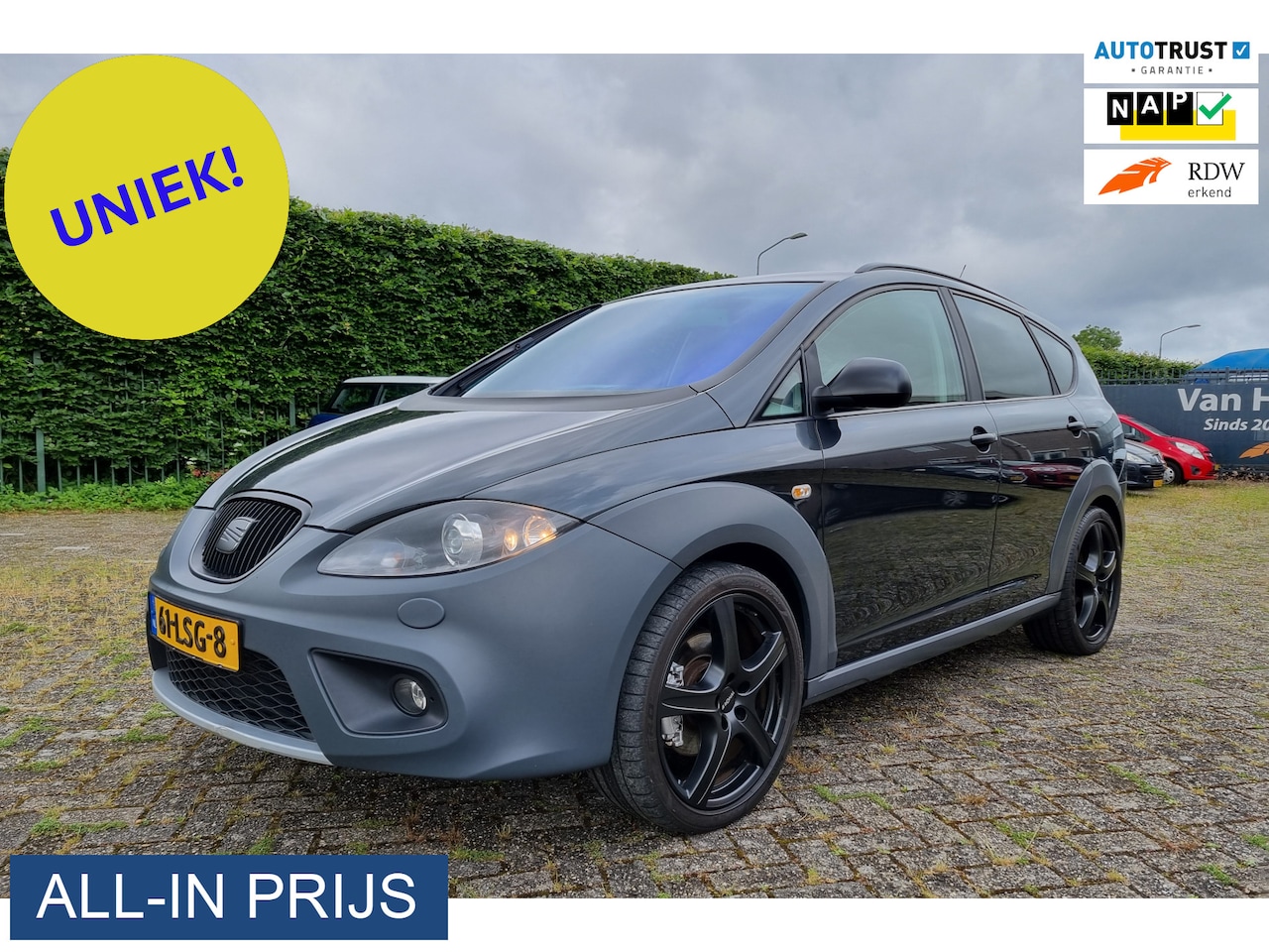 SEAT Altea - 2.0 TSI Freetrack AUTOMAAT ✅AWD / 4WD / 4X4 ✅MOOIE AUTO!! - AutoWereld.nl