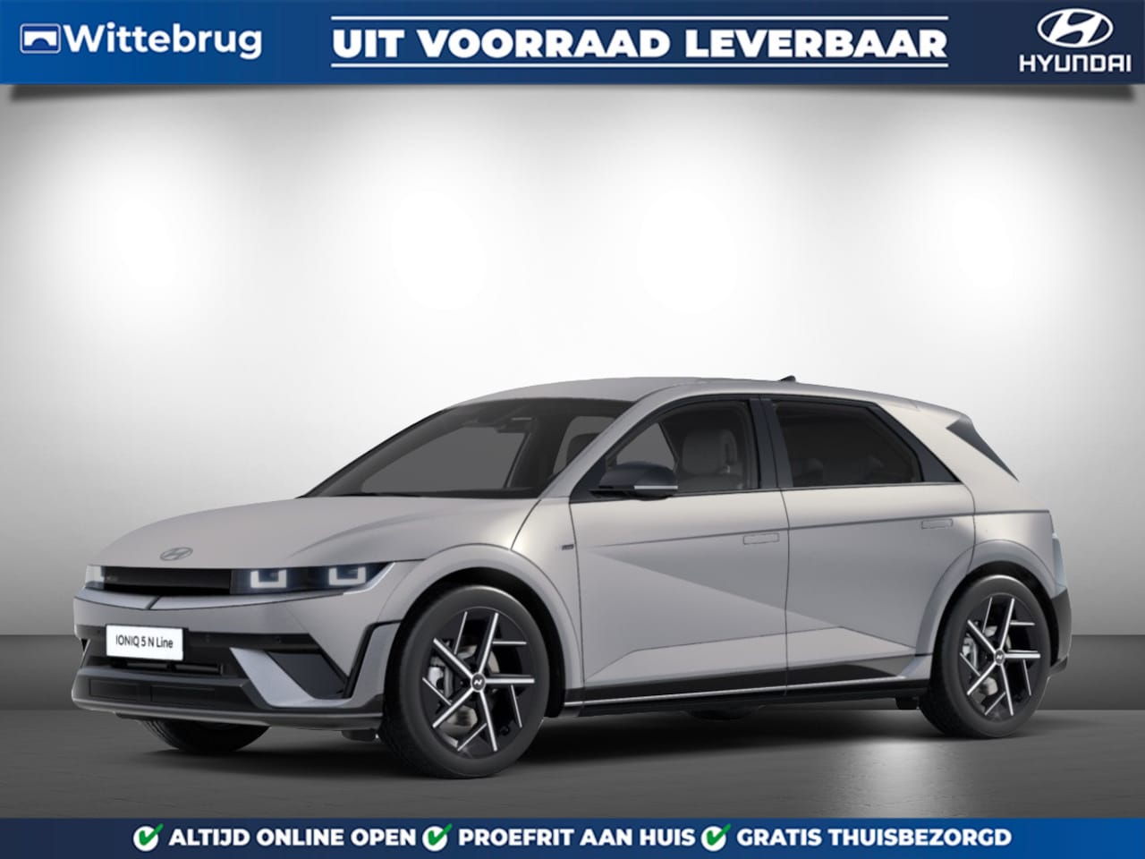 Hyundai IONIQ 5 - N Line Business 84 kWh Volledig Elektrisch, Fiscaal aantrekkelijk en Full Options Uit voor - AutoWereld.nl