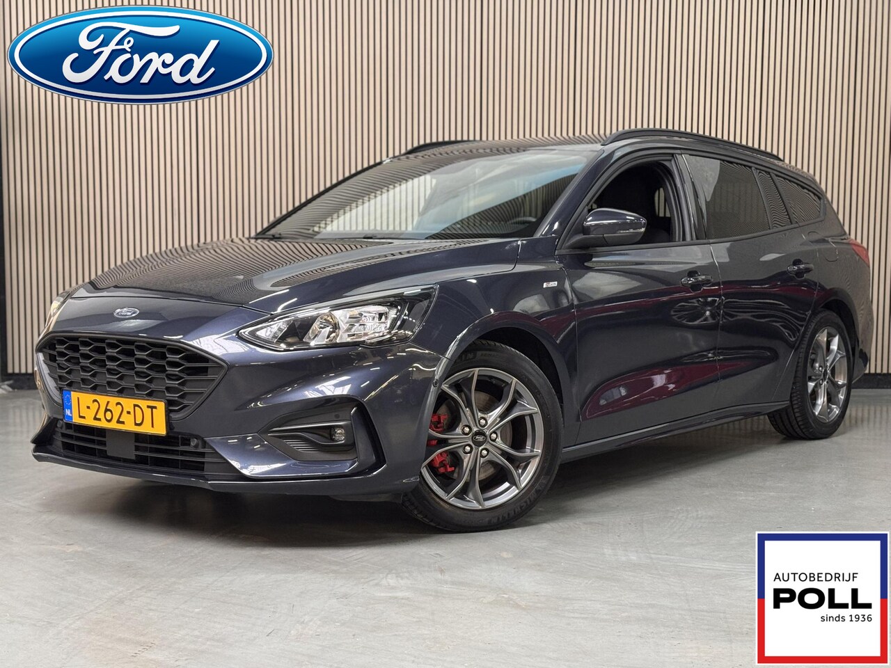 Ford Focus Wagon - 155pk ST Line X B&O Navi Camera Winter & Parking pack Dodehoek El. Klep Wagon Dealeronderh - AutoWereld.nl