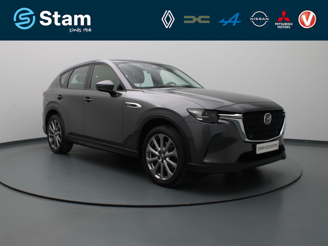 Mazda CX-60 - e-SkyActiv PHEV Exclusive-Line 328pk Head-Up | Camera | Parkeersens. v+a | Stoel-/stuurver - AutoWereld.nl