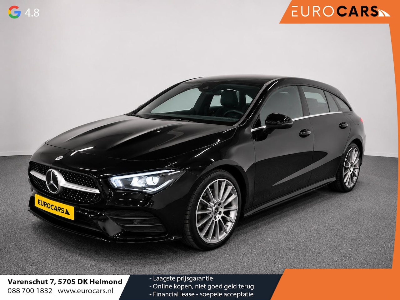 Mercedes-Benz CLA-klasse Shooting Brake - 250 e AMG Limited PHEV 218 pk  19” AMG  Leder/Alcantara DINAMICA PDC VA+Camera Navi CarPla - AutoWereld.nl
