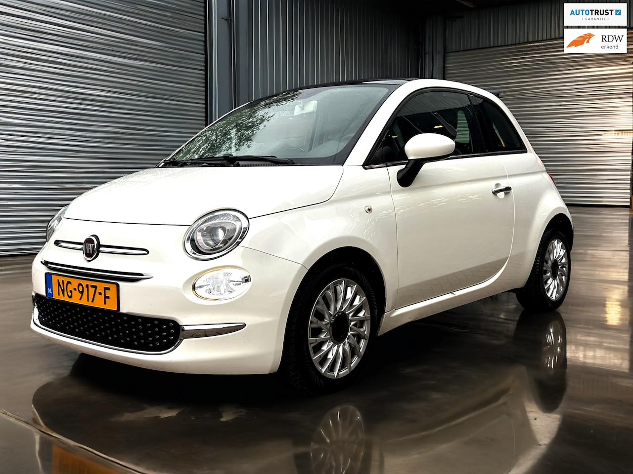 Fiat 500 - 0.9 TwinAir Easy Panorama_Automaat_Airco - AutoWereld.nl