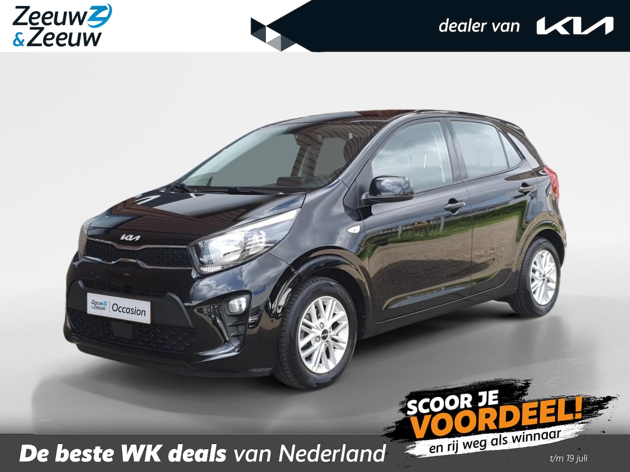 Kia Picanto - 1.0 DPi DynamicLine | Airco | Camera | Apple Carplay / Android Auto | Lichtmetalen velgen - AutoWereld.nl