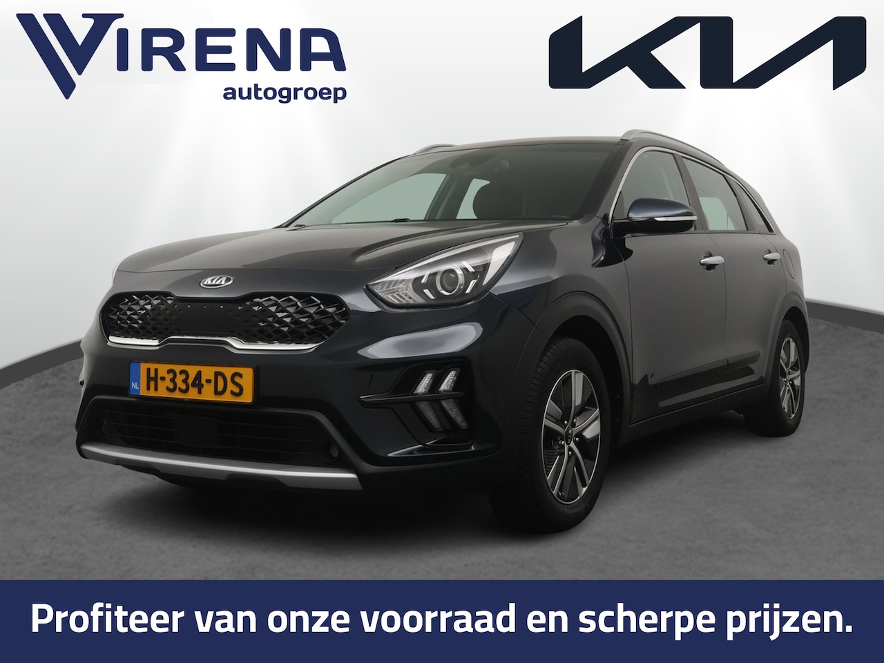 Kia Niro - 1.6 GDi Hybrid DynamicLine - Trekhaak - Cruise control - Camera - Climate control - Virena - AutoWereld.nl