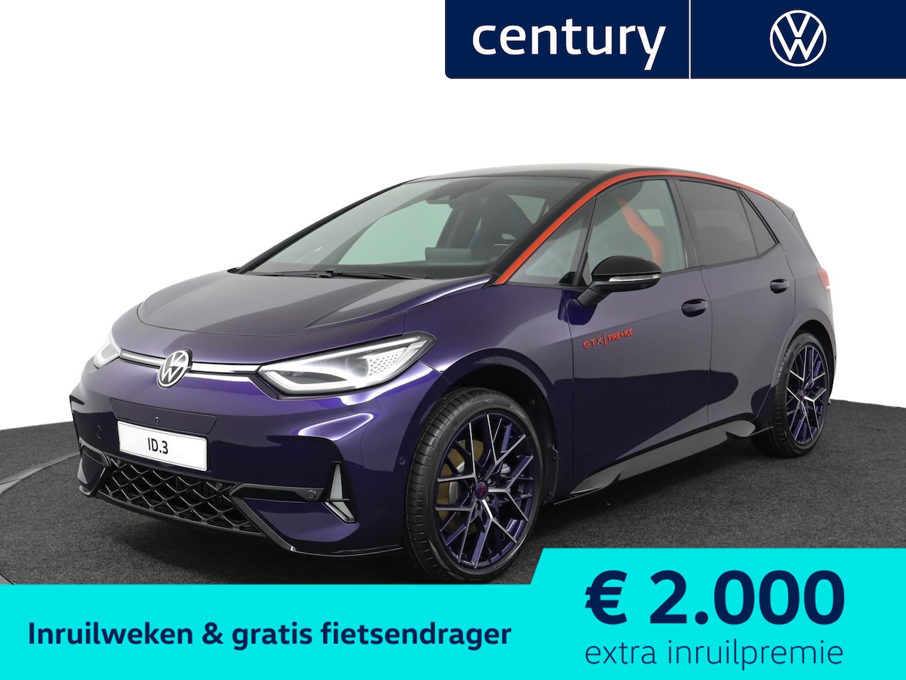 Volkswagen ID.3 - GTX Limited Edition 79 kWh accu, 240 kW / 326 PK H - AutoWereld.nl
