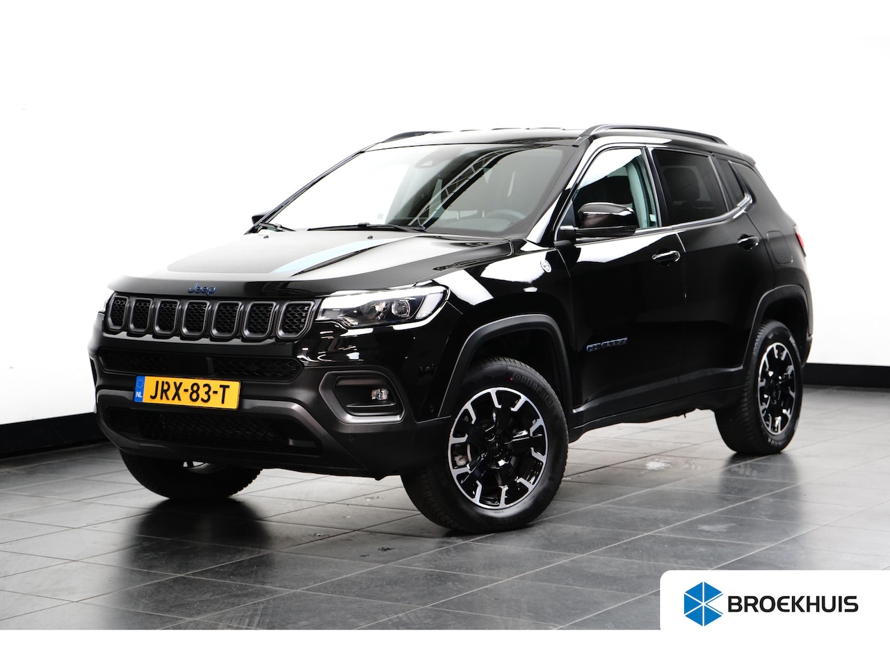 Jeep Compass - 4xe 240 Plug-in Hybrid Electric Trailhawk | LED | Memory | Leder | Cruise Adaptive | Keyle - AutoWereld.nl