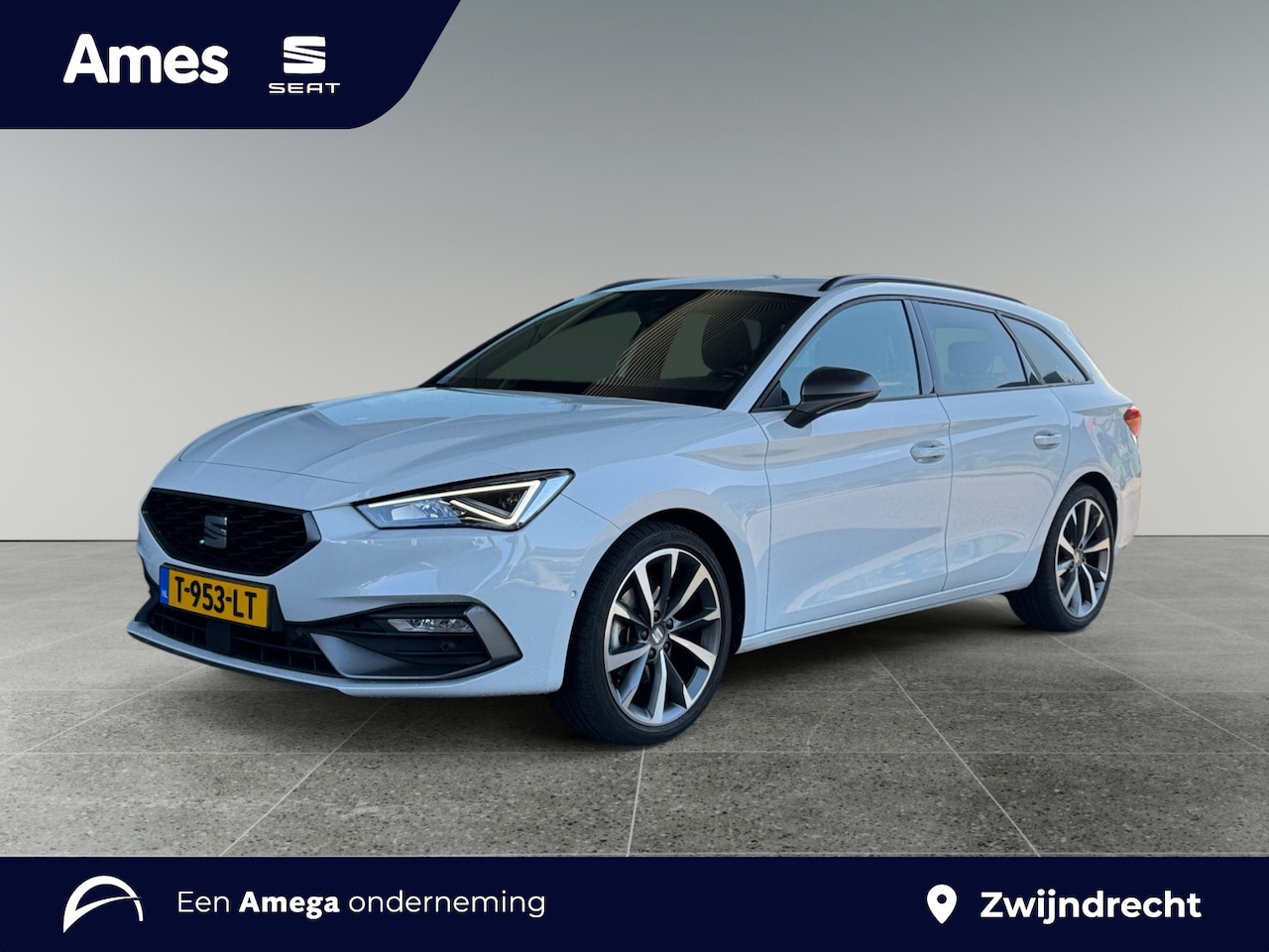 SEAT Leon Sportstourer - 1.5 eTSI 150pk DSG FR Business Intense 18 inch lichtmetaal | Achteruitrijcamera | Adaptive - AutoWereld.nl