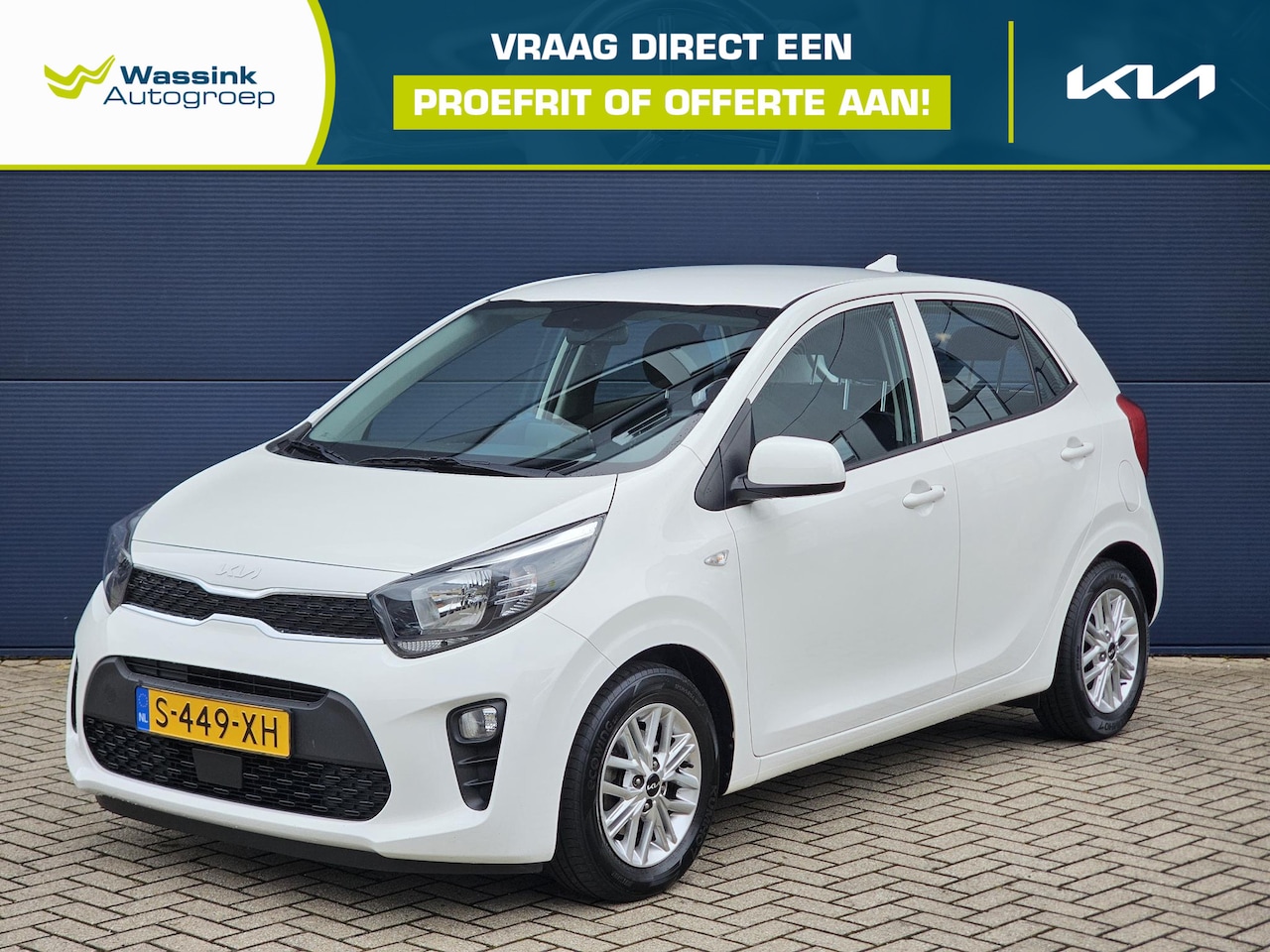 Kia Picanto - 1.0 DPi DynamicLine | APPLE CARPLAY | CAMERA | AIRCO - AutoWereld.nl