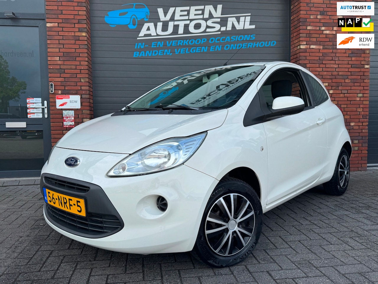 Ford Ka - 1.2 Cool&Sound Airco CV+AB NAP! - AutoWereld.nl