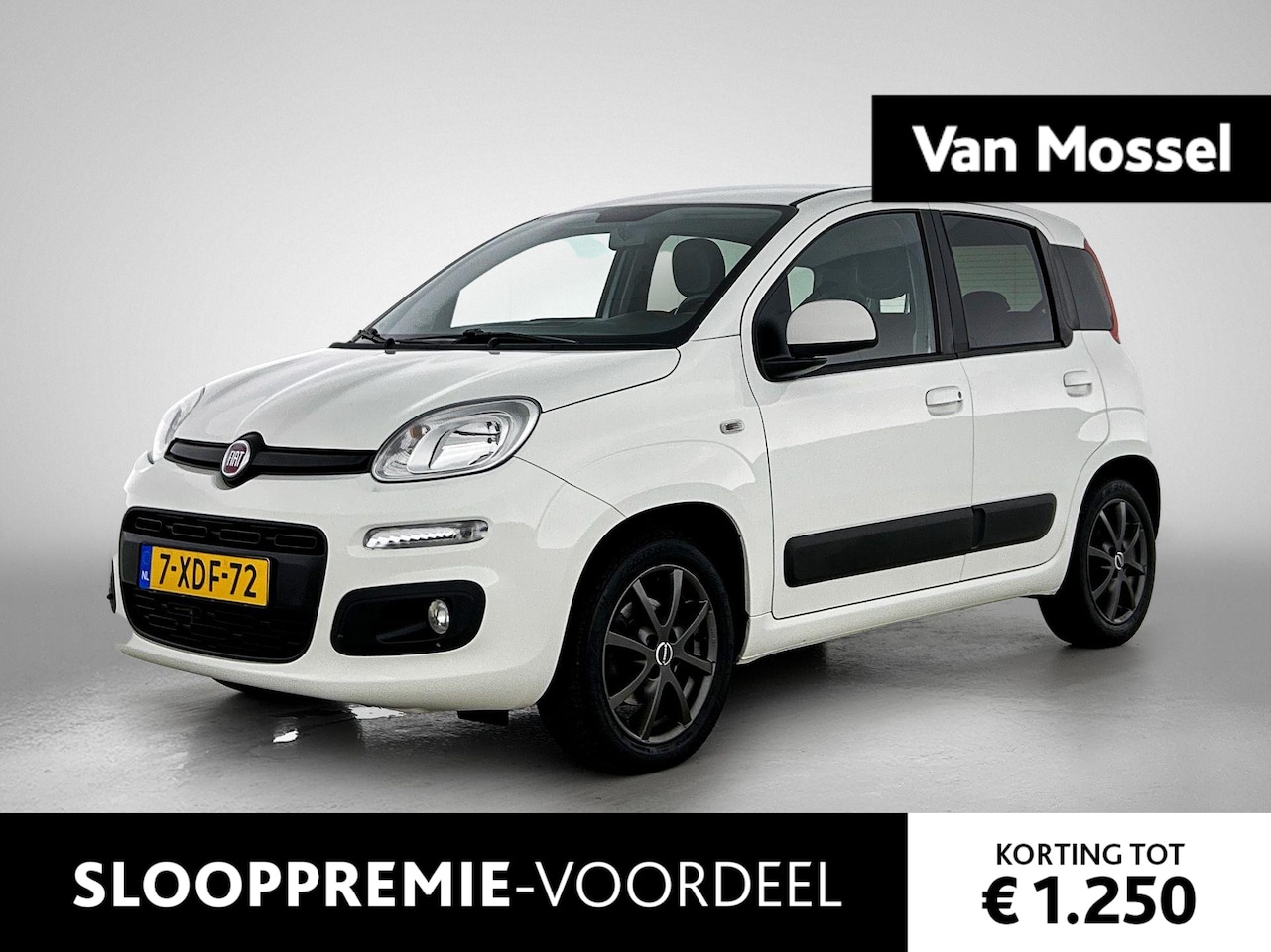 Fiat Panda - 0.9 TwinAir Lounge | AIRCO | ELEKTRISCHE RAMEN | LICHTMETALEN VELGEN | AUX | GETINTE RUITE - AutoWereld.nl