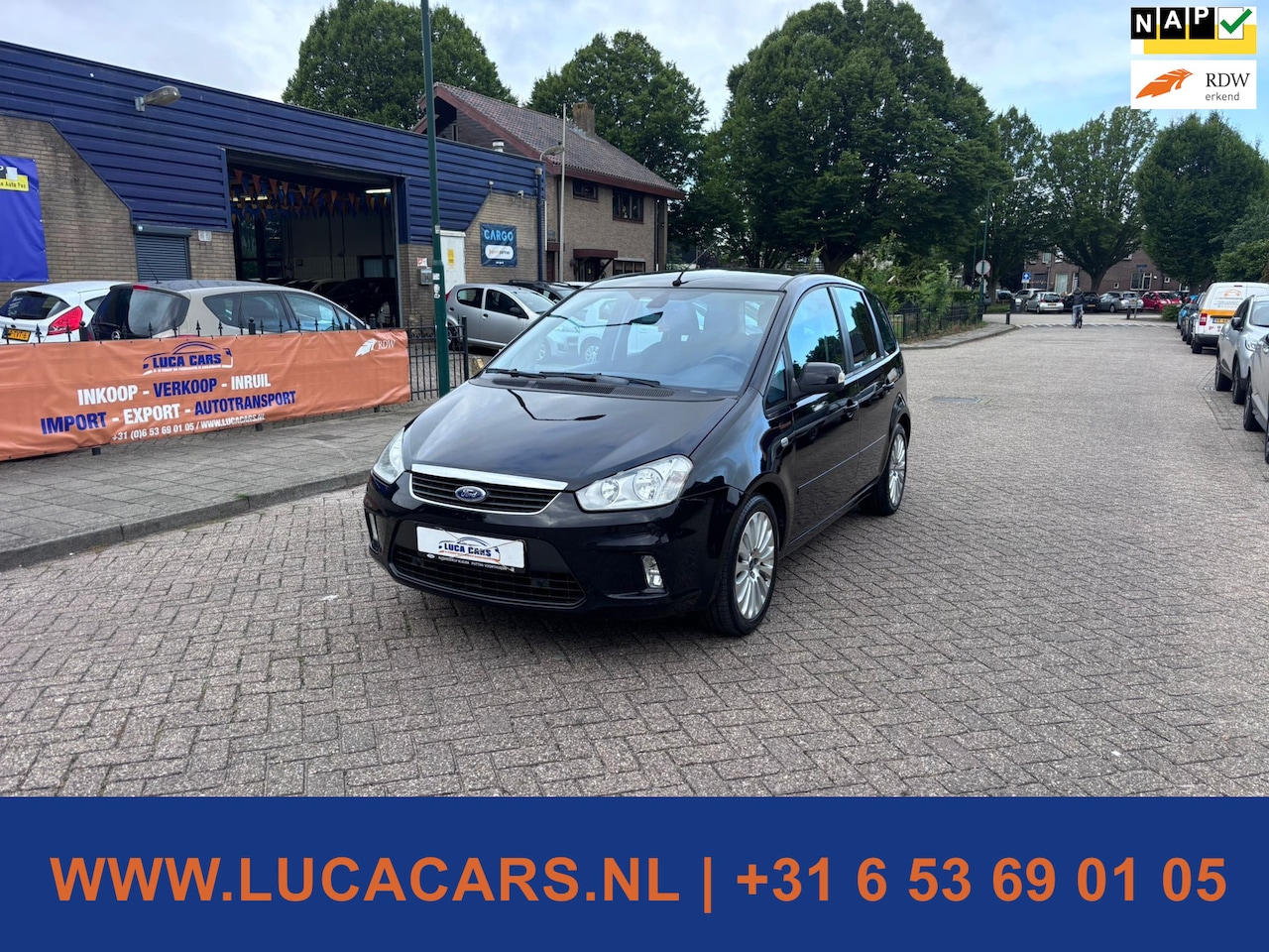Ford C-Max - 1.8-16V Limited 2X SLEUTEL + BOEKJES! - AutoWereld.nl