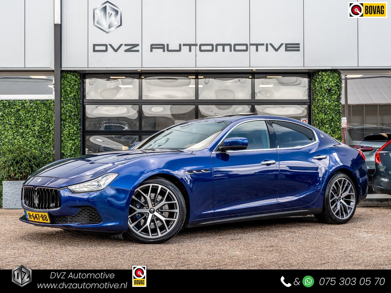 Maserati Ghibli - 3.0 S Q4 410PK | Shuifdak | Vol Leder | Alcantara - AutoWereld.nl