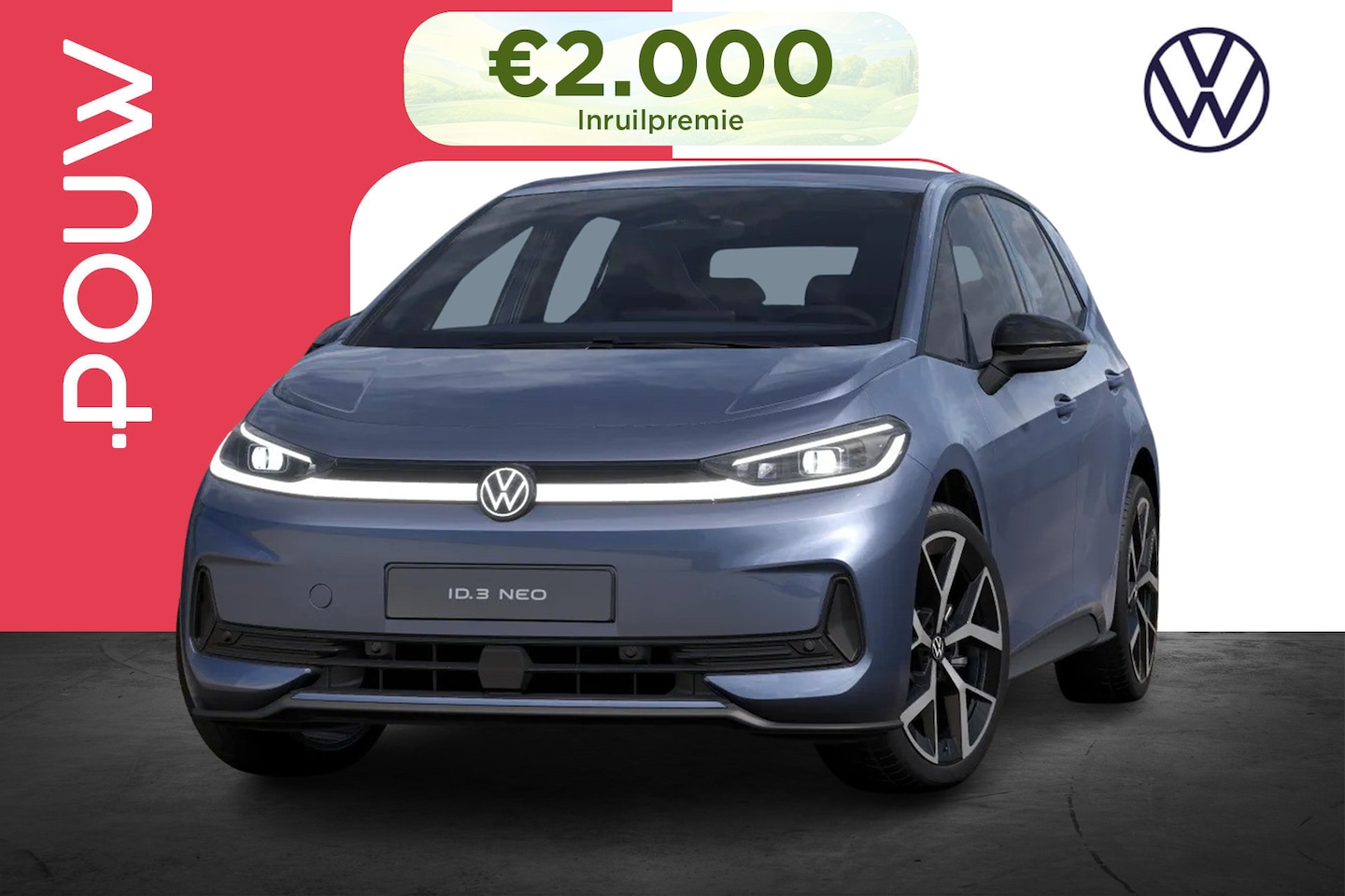Volkswagen ID.3 Neo - Style 190pk 58 kWh | Matrix LED Koplampen | Steunhaak - AutoWereld.nl