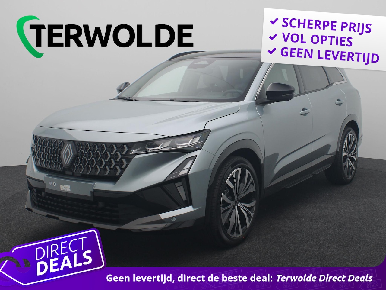 Renault Espace - iconic full hybrid E-Tech 200 - 7 zitplaatsen | Achteruitrijcamera | Elektrisch verwarmbar - AutoWereld.nl
