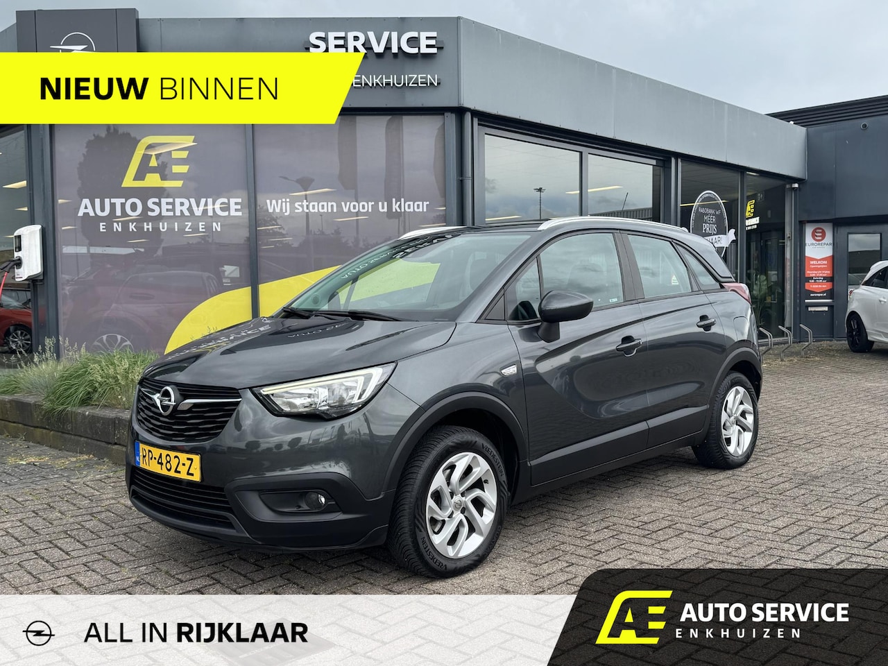 Opel Crossland X - 1.2 Turbo Online Edition ALL IN rijklaar incl. beurt en 12M garantie | Distr. v.v.! | Navi - AutoWereld.nl