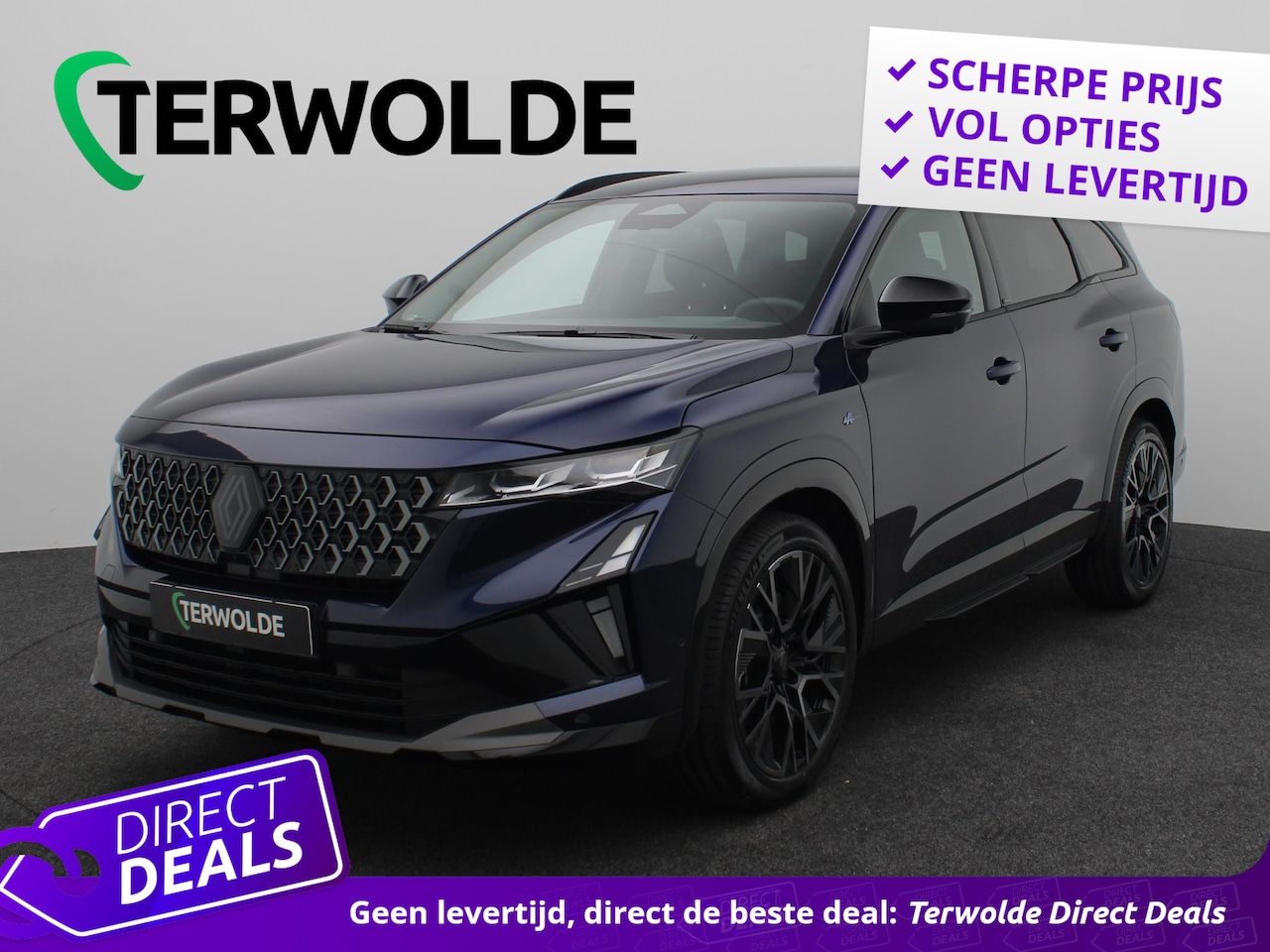Renault Espace - esprit Alpine full hybrid E-Tech 200 - 7 zits | Pack around view camera | Pack comfort | P - AutoWereld.nl