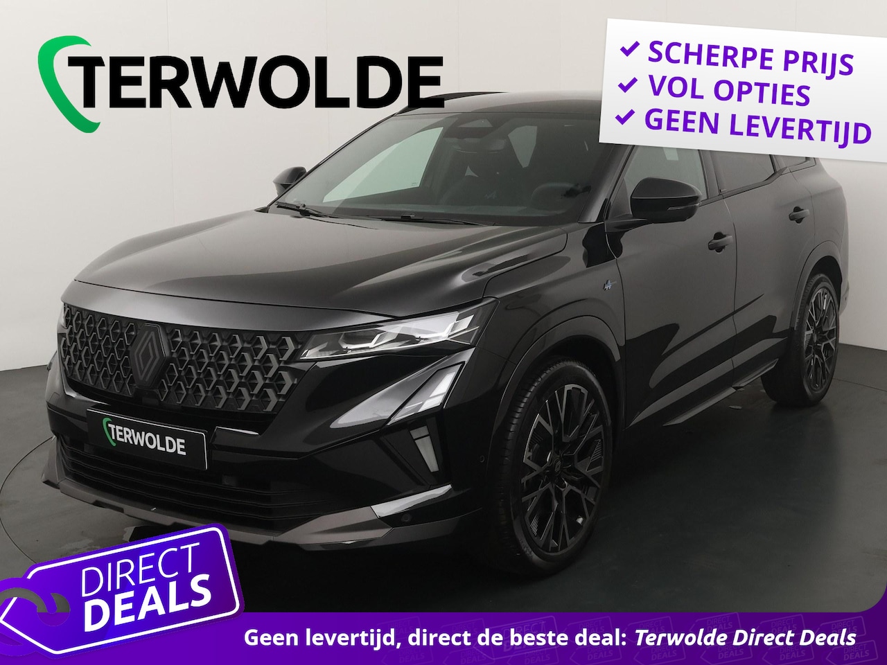 Renault Espace - esprit Alpine full hybrid E-Tech 200 - 7 zits | Pack around view camera | Pack comfort | P - AutoWereld.nl