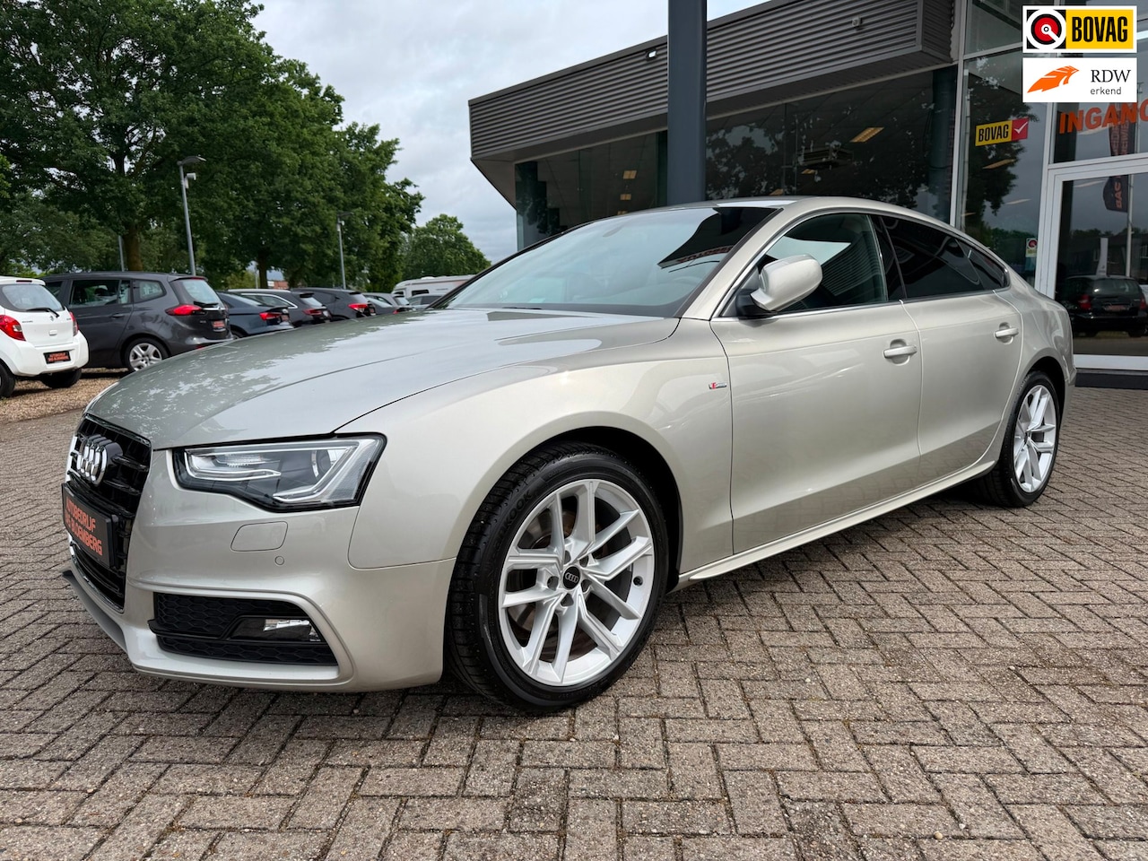 Audi A5 Sportback - 1.8 TFSI S-Line Sport, Automaat, Navi, Bluetooth, etc. - AutoWereld.nl