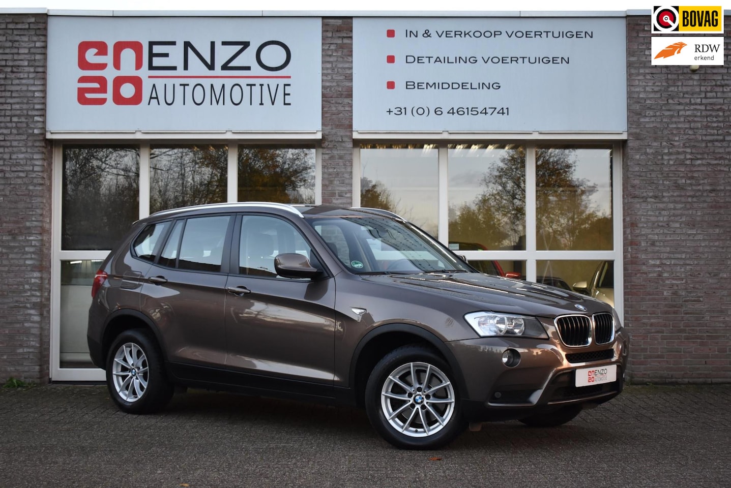 BMW X3 - XDrive20i Executive 2e eigenaar Weinig kms Cruise Afn trekhaak Parksens Leder - AutoWereld.nl