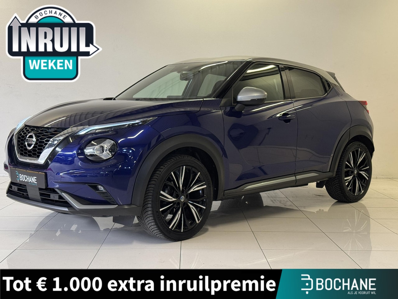 Nissan Juke - 1.0 DIG-T Business Edition | Trekhaak | Stoelverwarming | Navigatie | - AutoWereld.nl