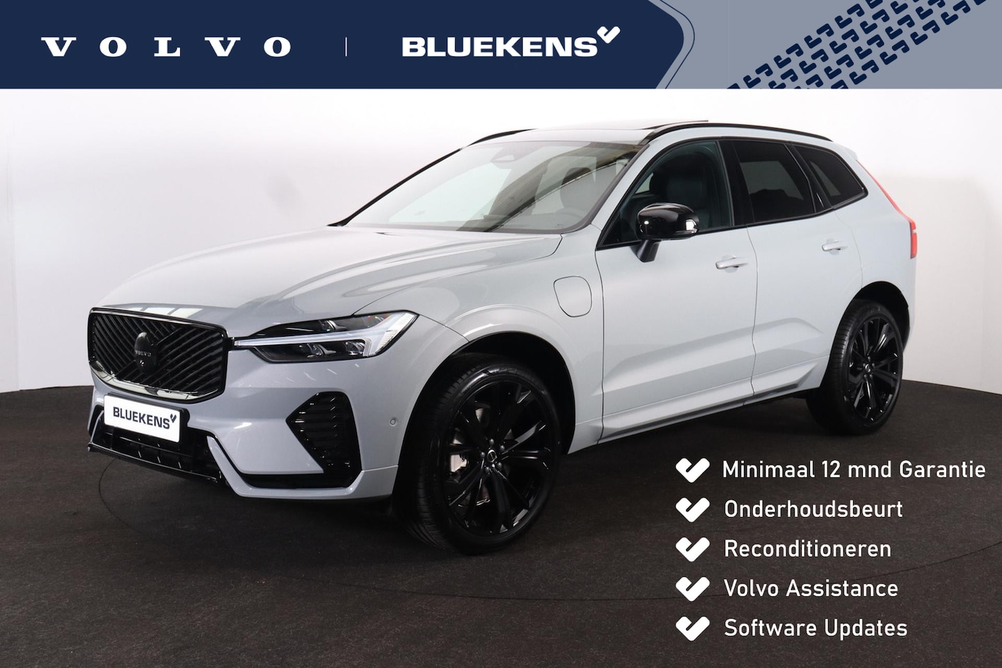 Volvo XC60 - T6 Recharge AWD Plus Black Edition - Panorama/schuifdak - IntelliSafe Assist & Surround - - AutoWereld.nl