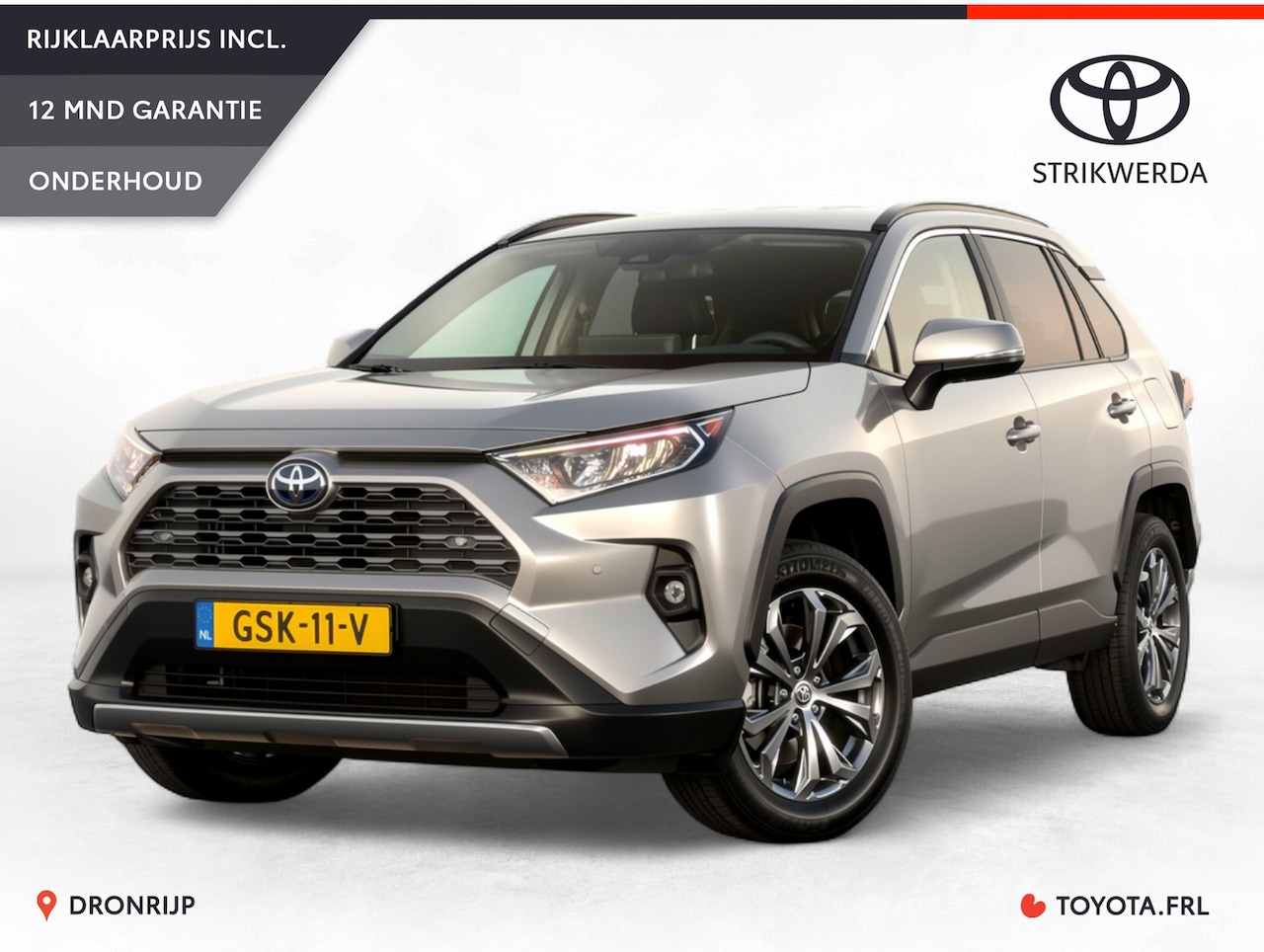 Toyota RAV4 - 2.5 Hybrid Dynamic Plus | Dodehoek | Elek. achterklep | PDC V+A | Qi-lader | Camera | Navi - AutoWereld.nl