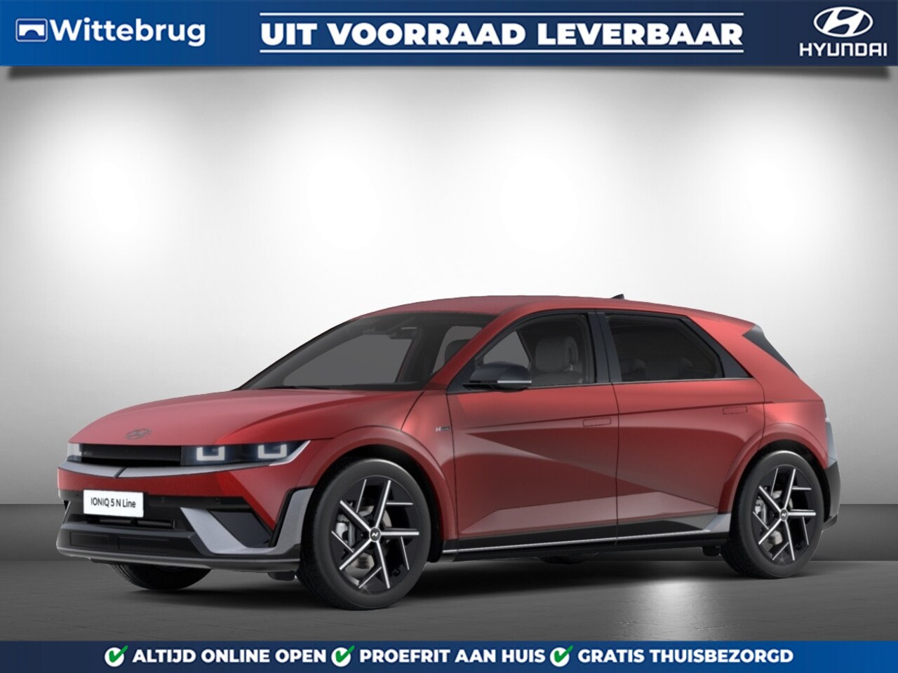 Hyundai IONIQ 5 - N Line Business 84 kWh Volledig Elektrisch, Fiscaal aantrekkelijk en Full Options Uit voor - AutoWereld.nl