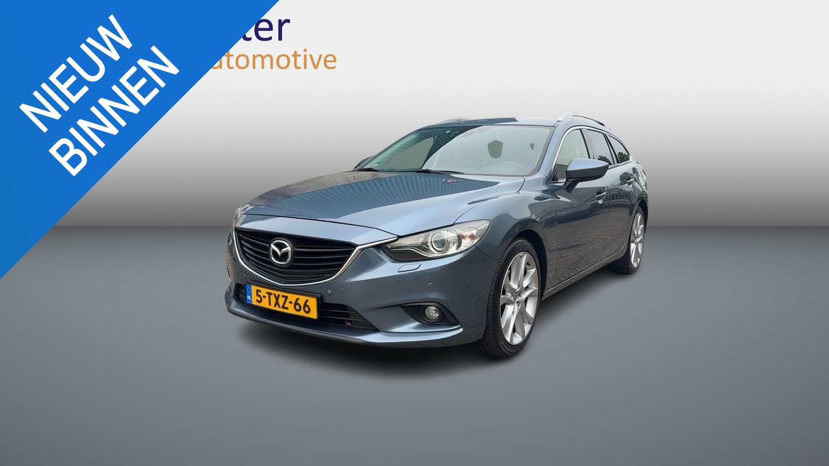 Mazda 6 Sportbreak - 2.0 HP GT-M Leder,Navi,Bose,Volledig onderhouden - AutoWereld.nl