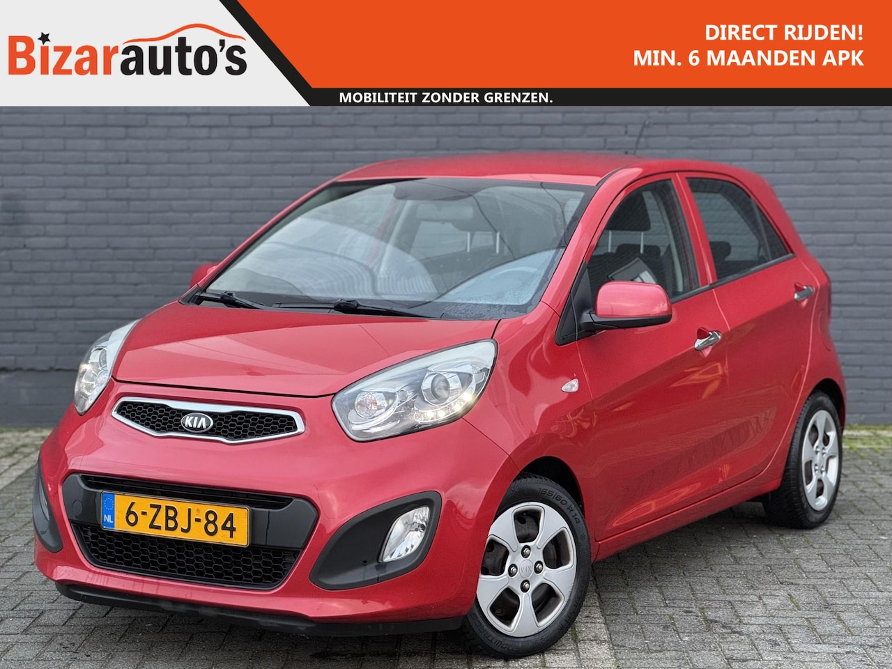 Kia Picanto - 1.0 CVVT BusinessLine | LED | Airco | 4x elec. ramen - AutoWereld.nl