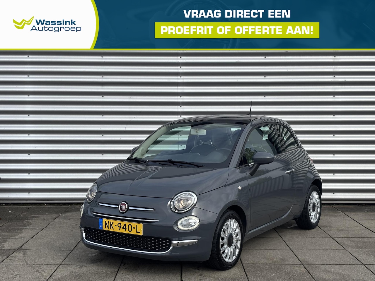 Fiat 500 - 0.9 TwinAir Turbo Lounge | Navigatie | Panoramadak - AutoWereld.nl