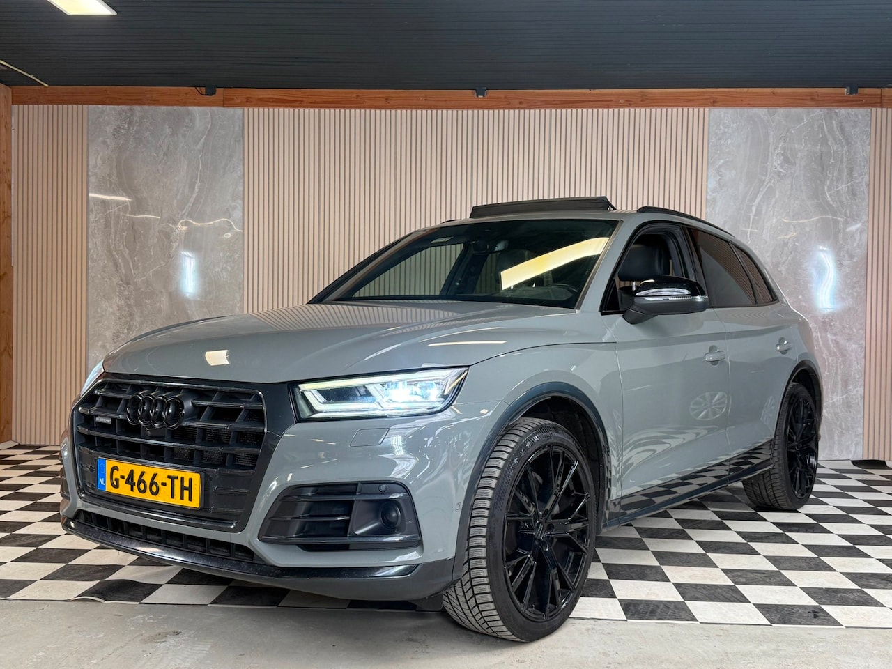 Audi Q5 SQ5 - 3.0 TDI Quattro Sport S Line Black Edition Alle Opties! Pano Head-Up Trekhaak - AutoWereld.nl