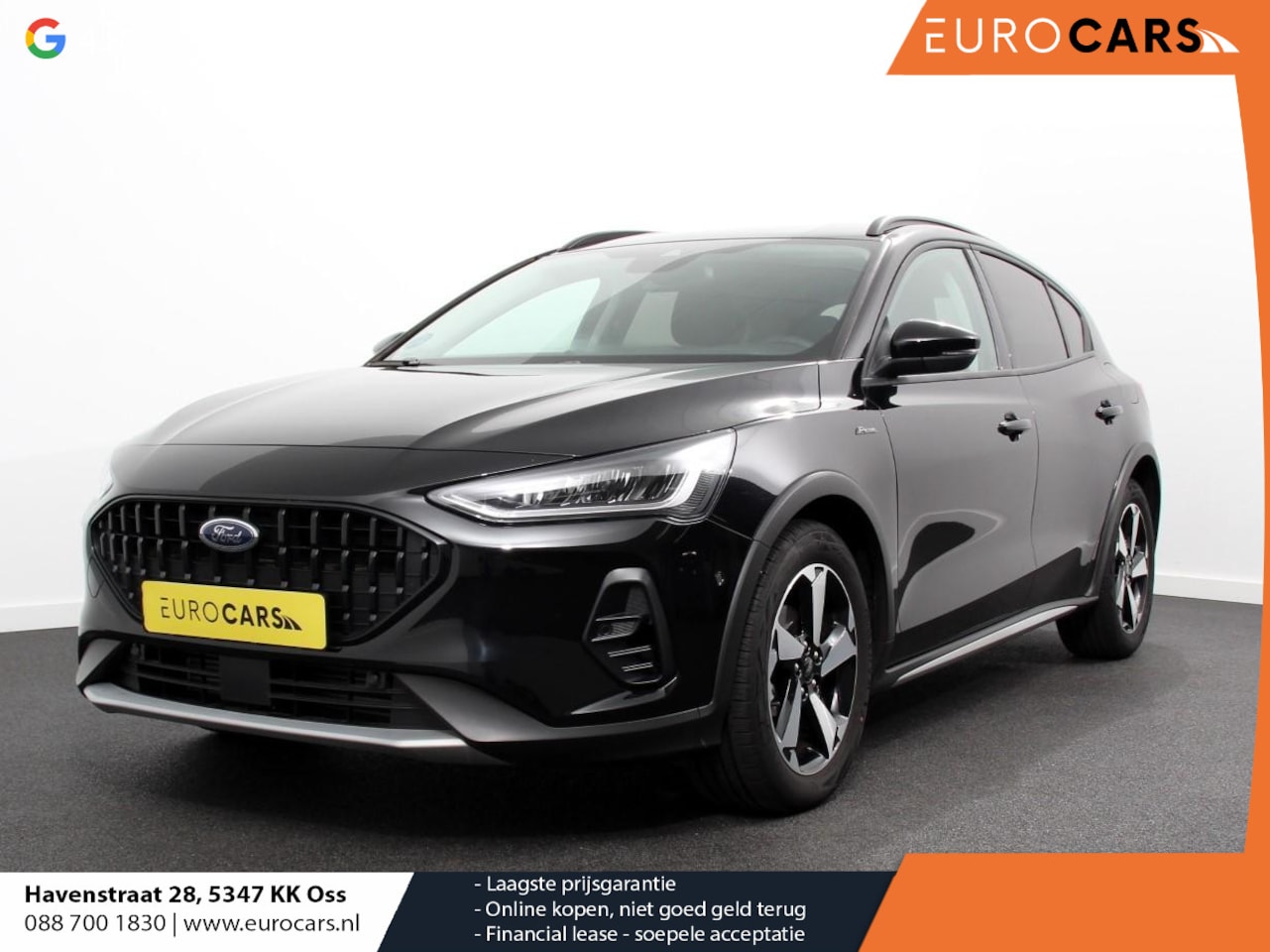 Ford Focus - 1.0 EcoBoost 155pk Hybrid Automaat Active X Navigatie Climate Control Camera Parkeer senso - AutoWereld.nl
