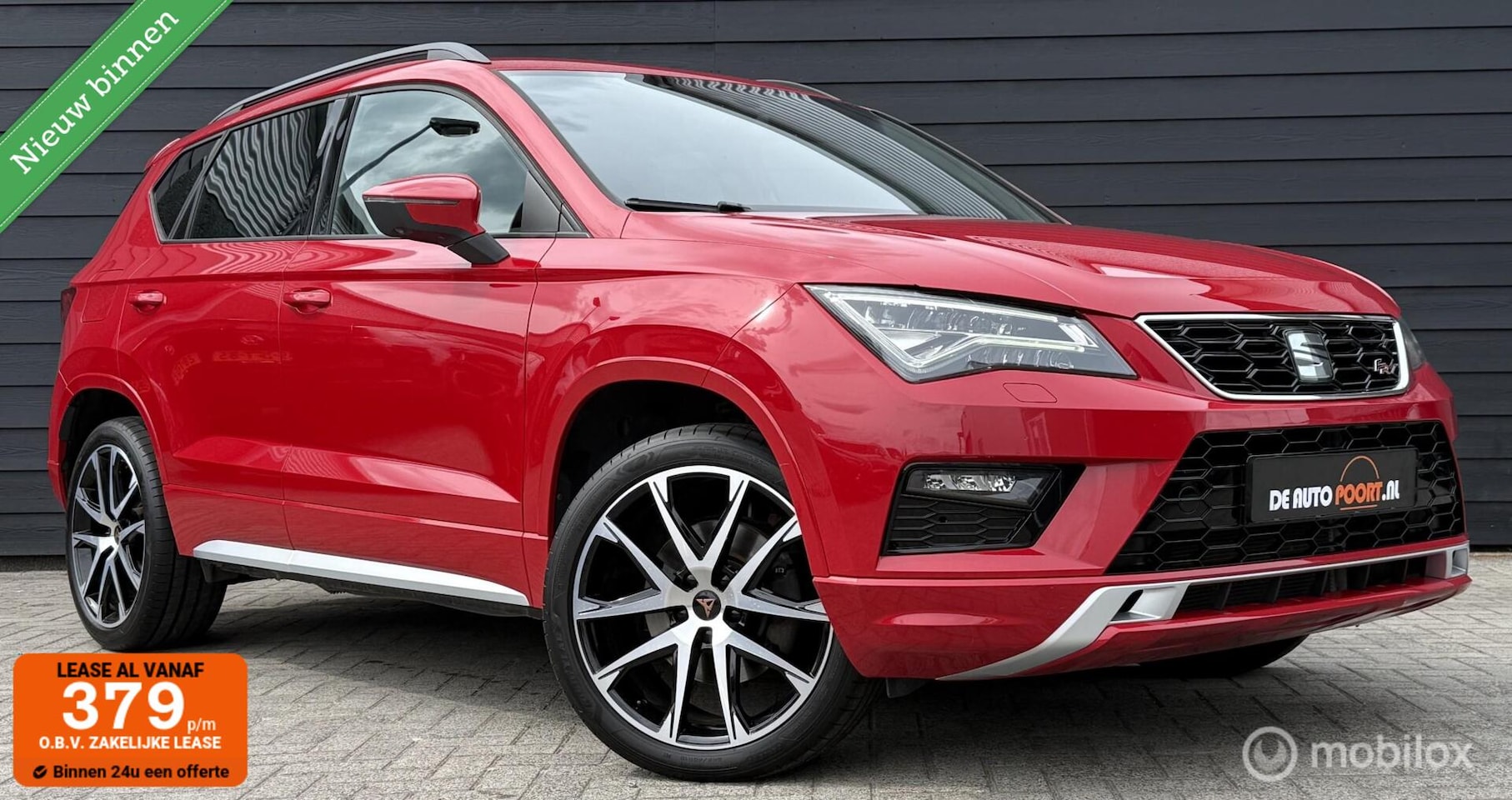 SEAT Ateca - 2.0 EcoTSI FR 4DRIVE DSG Clima/PDC/LED/Winterpakket - AutoWereld.nl