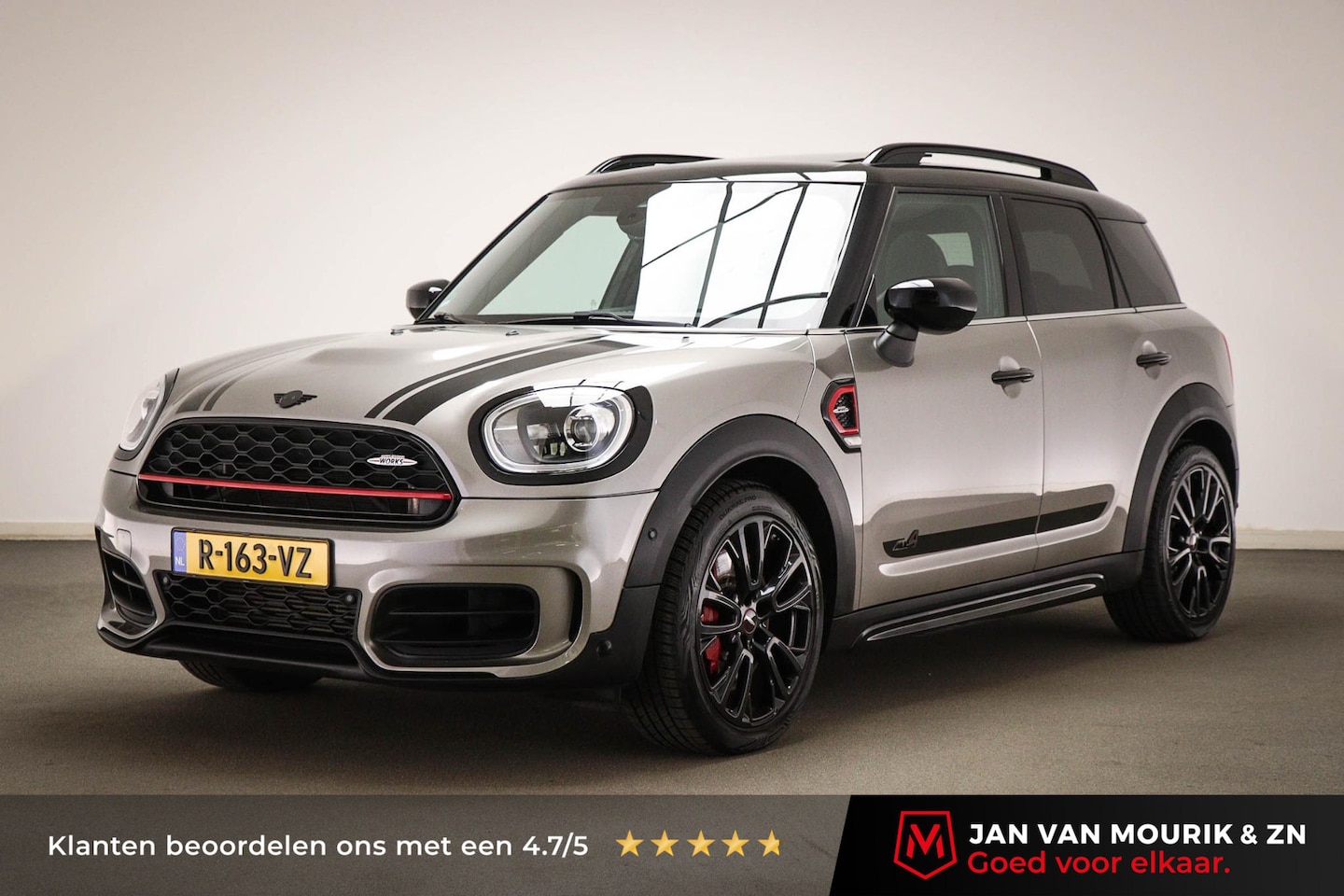 MINI Countryman - 2.0 John Cooper Works S ALL4 White Silver Edition | PANORAMADAK | HEAD UP | HARMAN KARDON - AutoWereld.nl