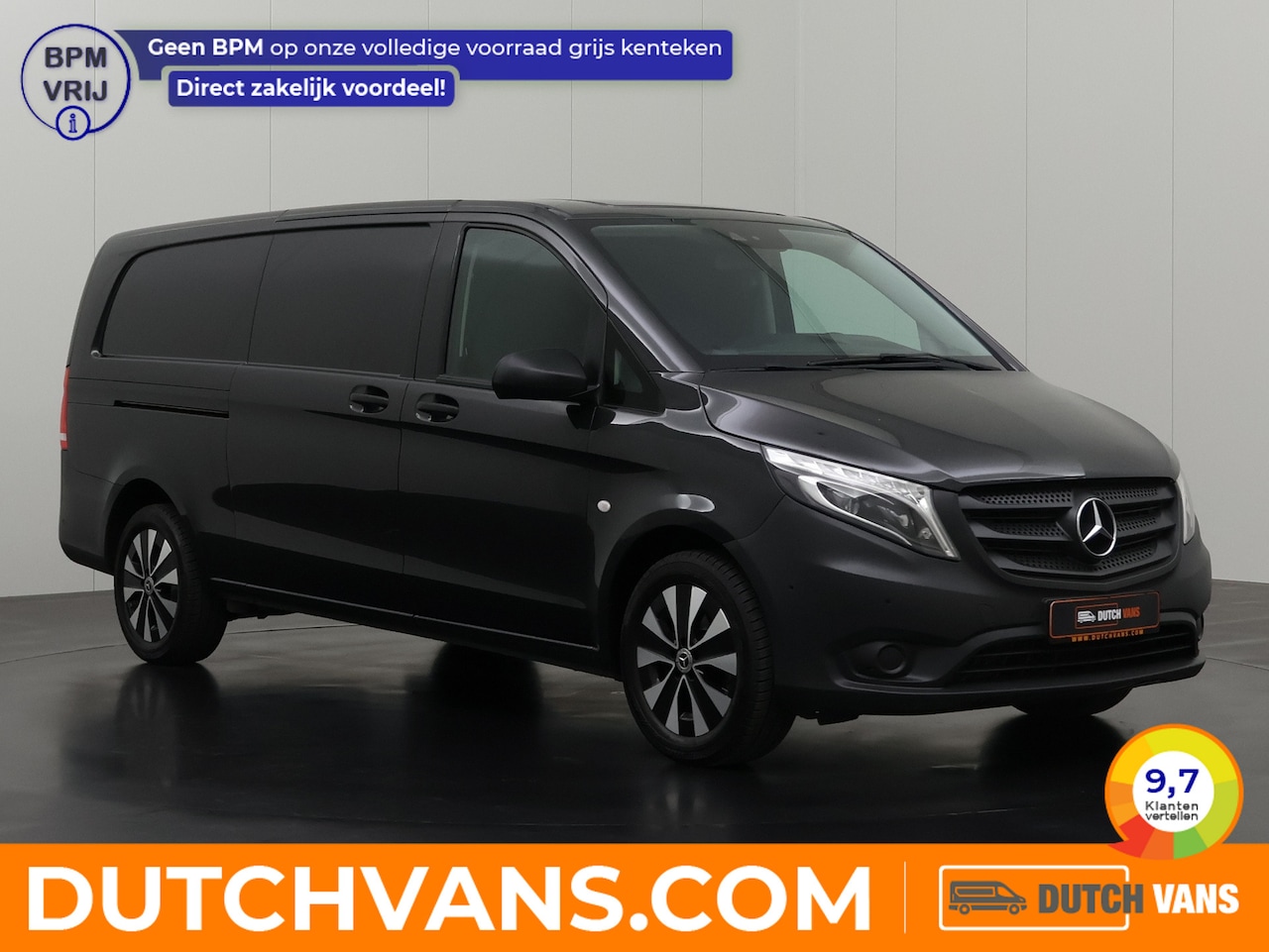 Mercedes-Benz Vito - 116CDI Automaat XXL | Led | Trekhaak | Navigatie | Airco | Cruise | Betimmering - AutoWereld.nl