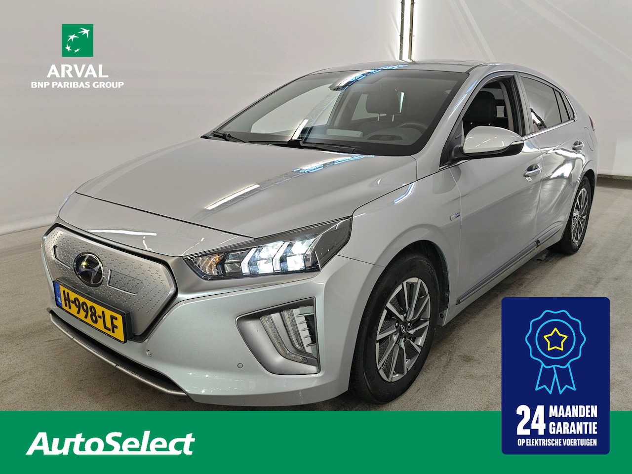 Hyundai IONIQ - EV 38 kWh 136pk Premium Sky | SOH 100% | Schuifdak | Leder | Stuur- en Stoelverwarming | C - AutoWereld.nl