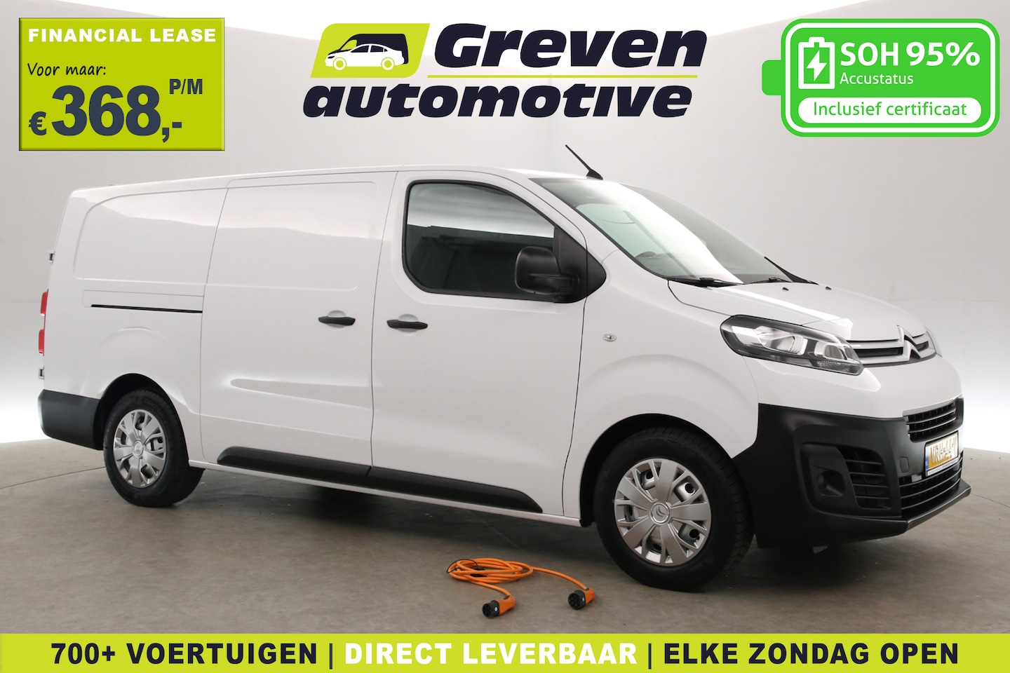 Citroën ë-Jumpy - Club XL 75kWh L3H1 | Snelladen | SOH 95% | Airco | Camera | Cruise | Carplay | Navigatie | - AutoWereld.nl