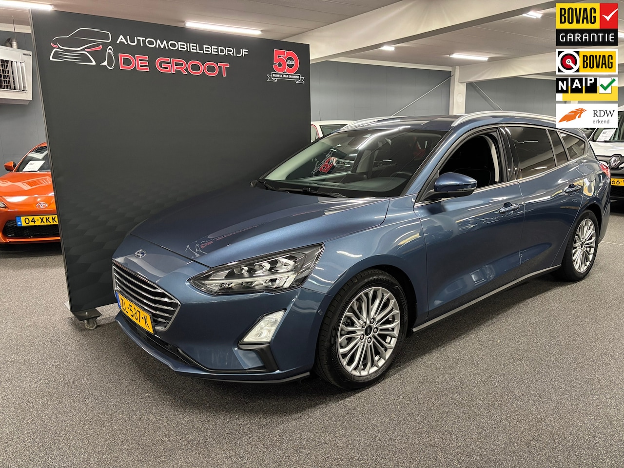 Ford Focus Wagon - 1.5 EcoBoost Titanium Business NL-auto met trekhaak, Apple/Android Carplay - AutoWereld.nl