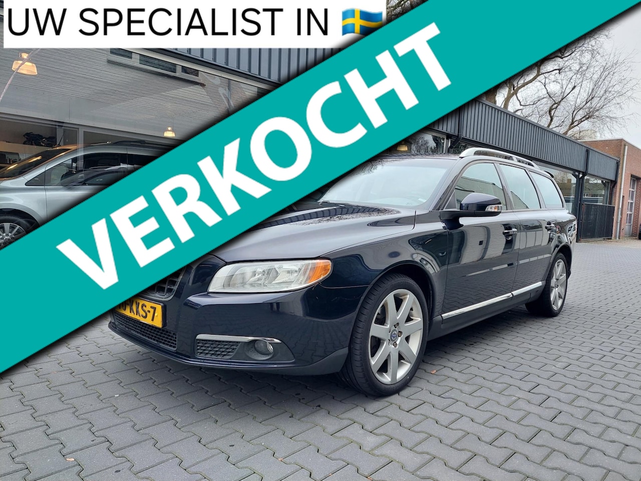 Volvo V70 - 2.0 Limited Edition Dealer onderhouden 191.000KM !!!!! Leer Navi Clima Cruise PDC Spoiler - AutoWereld.nl