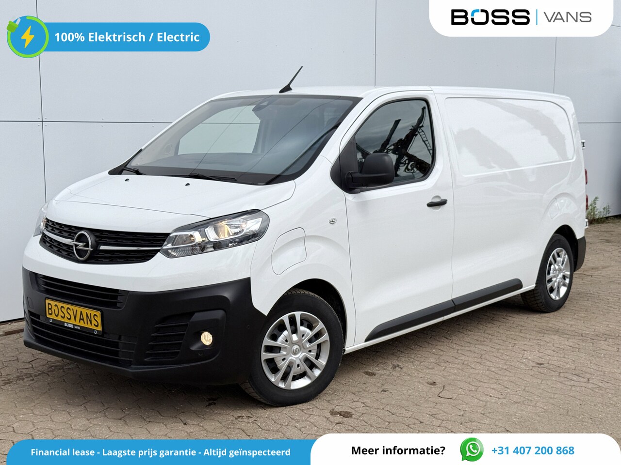 Opel Vivaro-e - 75kWh 136PK L2H1 330km WLTP 91,3% (SOH) Snelladen Laadkabel Climate control Parkeersensore - AutoWereld.nl