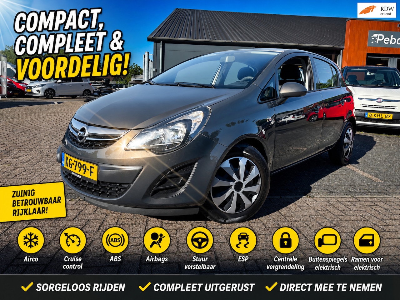 Opel Corsa - 1.2-16V Berlin / Airco / Cruise control - AutoWereld.nl