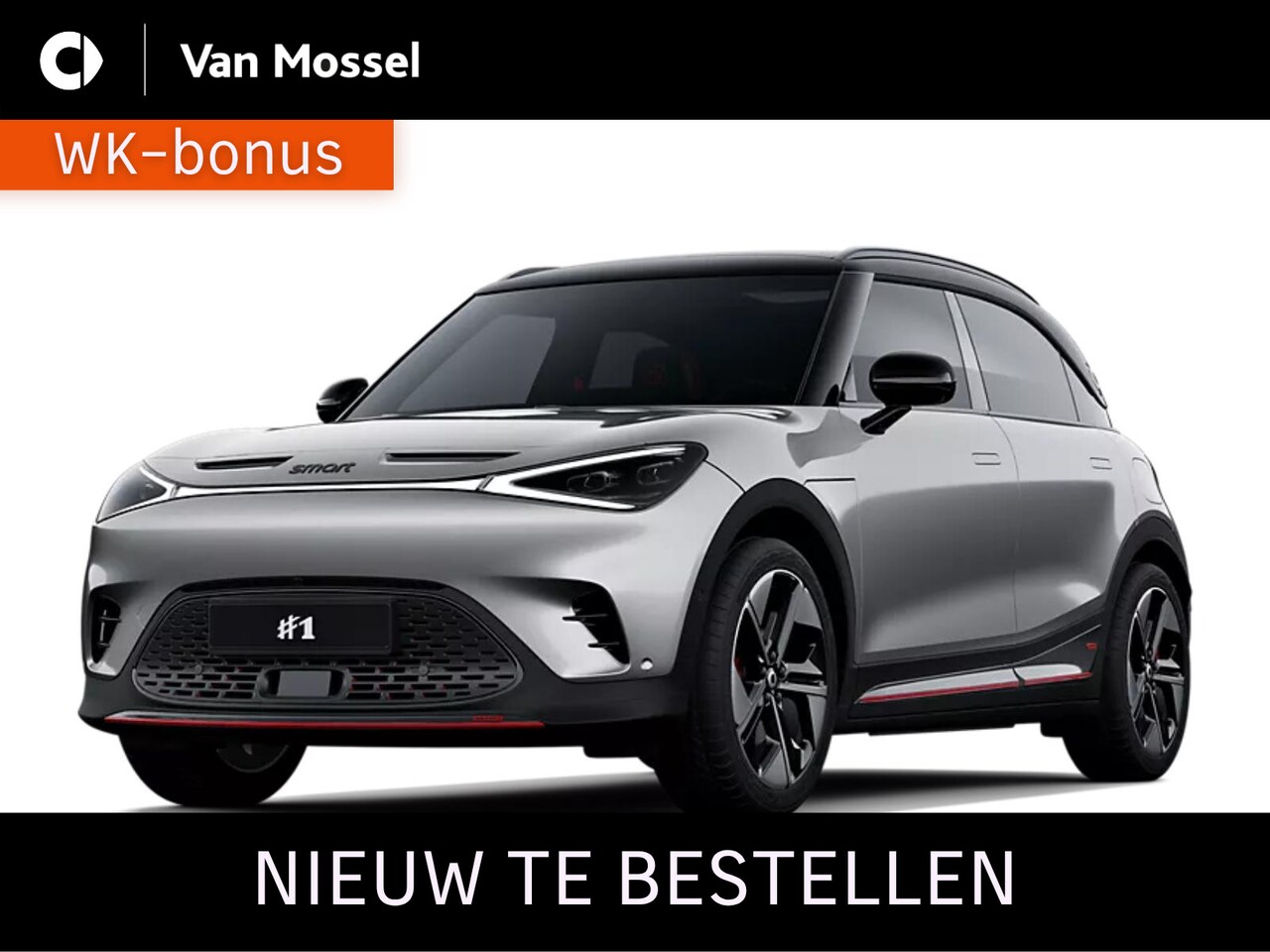 Smart #1 - BRABUS / Stoelverwarming / Beats® Soundsystem met 13 luidsprekers / Halo Roof / Verwarmd s - AutoWereld.nl