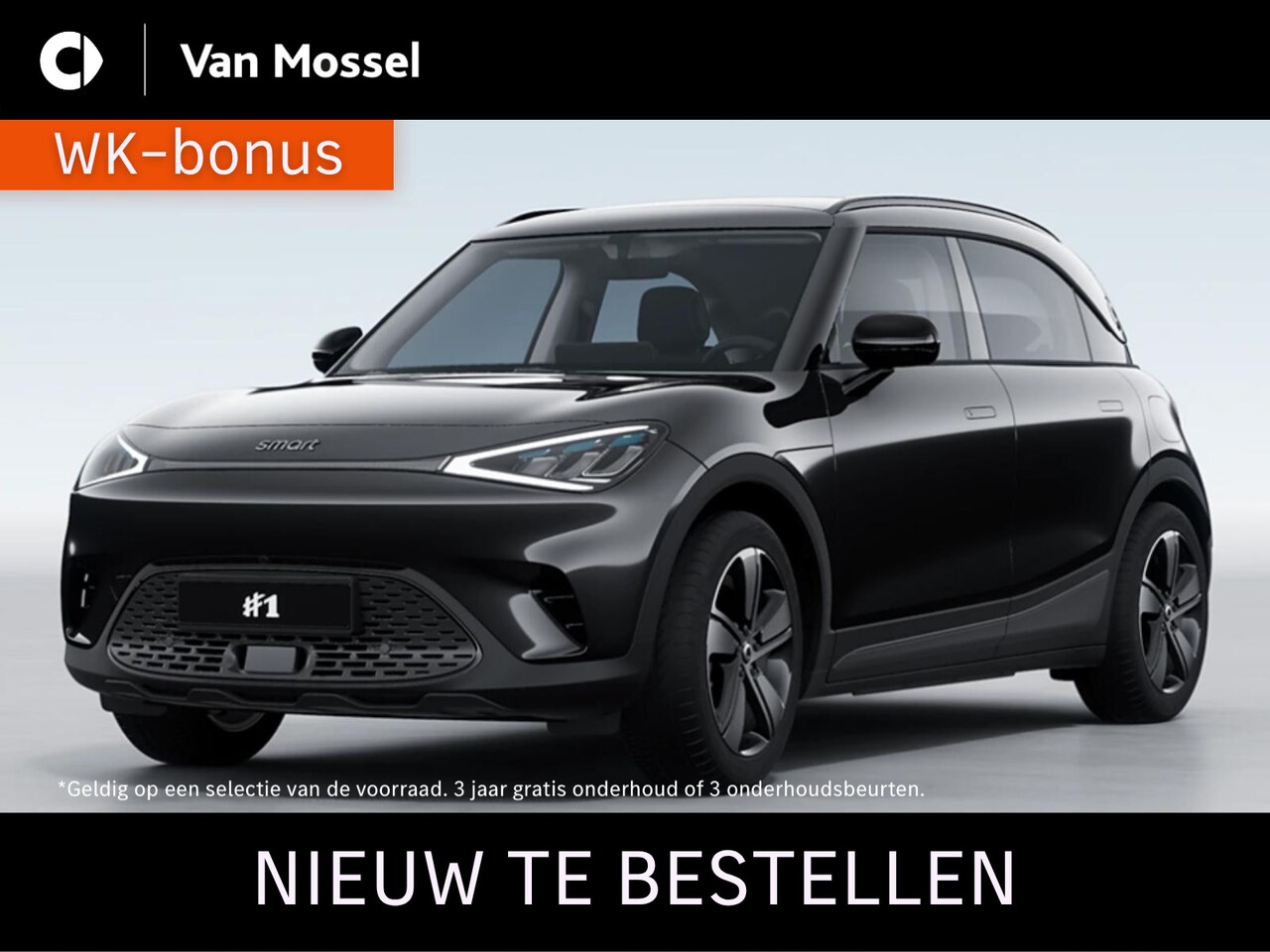 Smart #1 - Pure+ / Automatische klimaatregeling / Audiosysteem met 5 luidsprekers / Easy entry / Frun - AutoWereld.nl