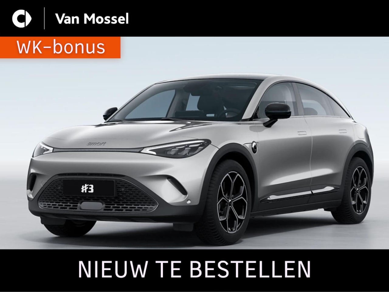 Smart #3 - Pro+ / Stoelverwarming / 19'' Flux - 245/45 R19 / Halo Roof / Verwarmd stuurwiel / Easy en - AutoWereld.nl