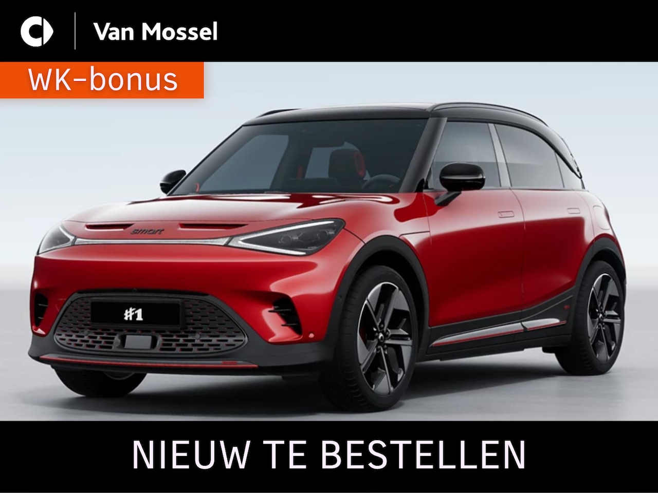 Smart #1 - BRABUS / Stoelverwarming / Beats® Soundsystem met 13 luidsprekers / Halo Roof / Verwarmd s - AutoWereld.nl