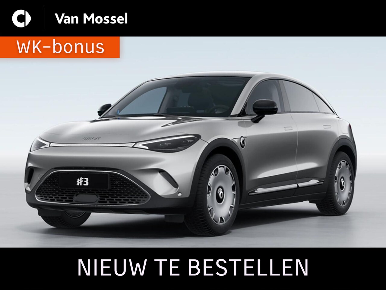 Smart #3 - Premium / Stoelverwarming / Halo Roof / 360°-camera / Easy entry / Frunk - AutoWereld.nl